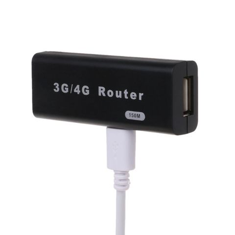 Mini enrutador inalámbrico portátil, 3G, WiFi, Wlan, punto de acceso AP, cliente, USB, 150Mbps, nuevo ► Foto 1/5