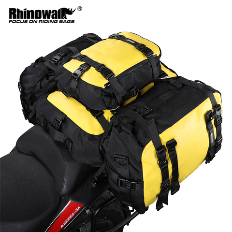 Rhinowalk-Bolsa de motocicleta resistente al agua, 10L-30L, para ciclismo de montaña o carretera, bolsa de asiento trasero, bolso de hombro, accesorios para motocicleta ► Foto 1/6