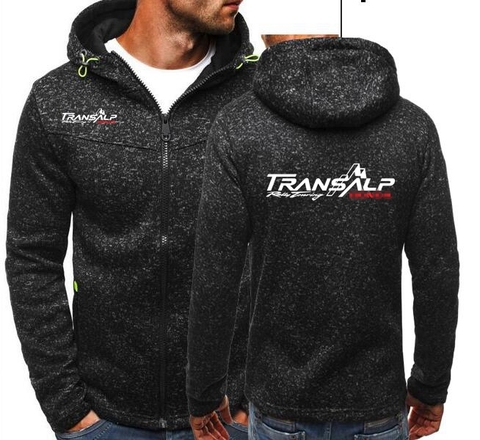 Sudadera con capucha para hombre y mujer, con cremallera, estilo Transalp, XL700V, 2022, ropa de calle polar para aficionados de la motocicleta, JDM, 650 ► Foto 1/6