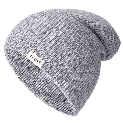 Nuevo 11 colores carta de cierto Casual, gorros de lana para hombres y mujeres, Chico y Chica de moda de punto de invierno sombrero de Hip-hop solideos Unisex tapa ► Foto 1/6