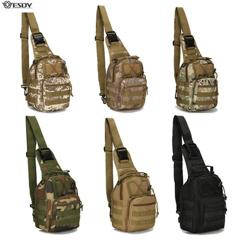 Mochila militar de hombro para exteriores, mochila de escalada deportiva, táctica para el hombro, senderismo, Camping, caza, mochila de día para pesca ► Foto 1/6