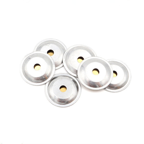 10 unids/lote 15MM/20MM/27MM/35MM piezoeléctricos de cerámica Piezo de oblea de Piezo para altavoz del timbre + carcasa de aluminio ► Foto 1/5