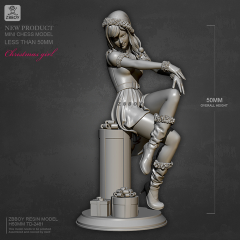 Kits de figuras de resina h50 mm, TD-2481 autoensamblados ► Foto 1/5