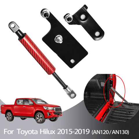 Para Toyota Hilux GUN125 TruckMasters OX 2015-2022 camioneta 4x4 accesorios puerta trasera resortes de elevación de Gas amortiguador de choque ► Foto 1/6
