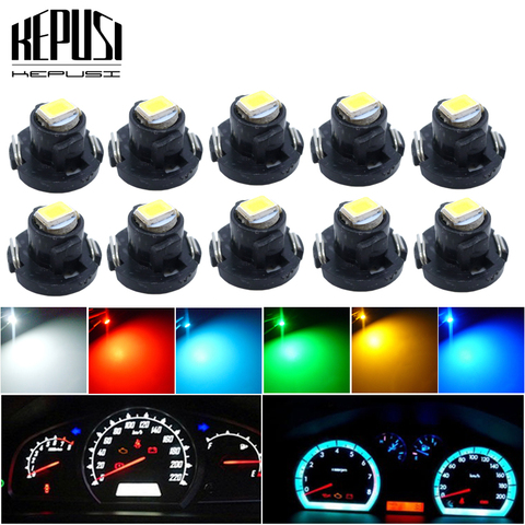 Bombillas indicadoras LED T4.2 Neo para Toyota Tacoma, Corolla, Camry, CA, control del calentador de clima, 10 Uds. ► Foto 1/6