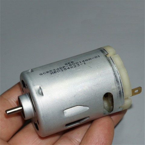 Motor de CC 540, herramientas eléctricas de alta potencia/velocidad, 14T, 540-8514, DC 3-7,4 V, 15000-87000RPM, diámetro del eje de 3,17mm ► Foto 1/6