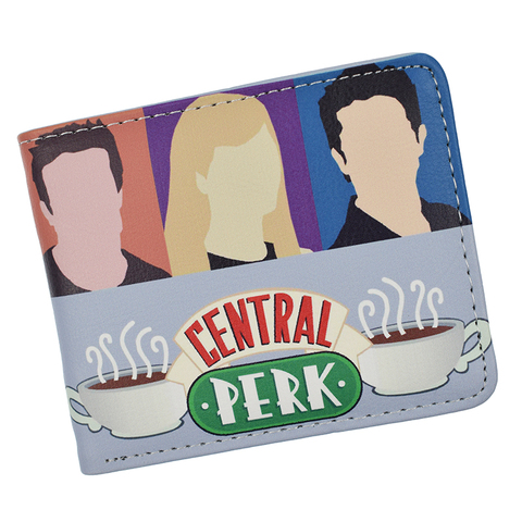 Cartera de serie de televisión Friends americano, billetera con bolsillo para monedas ► Foto 1/6