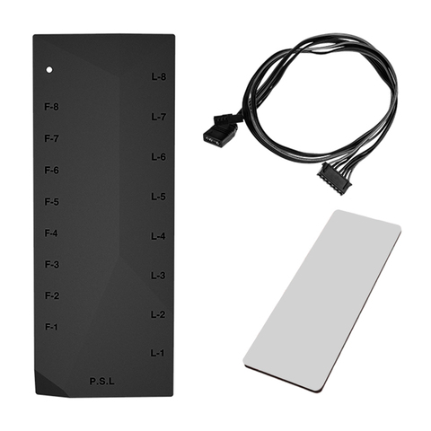 ID-DE HA-02 SATA divisor de potencia Centro ARGB PWM PC Fan 5V 3 Pin controlador computadora suministros ► Foto 1/6