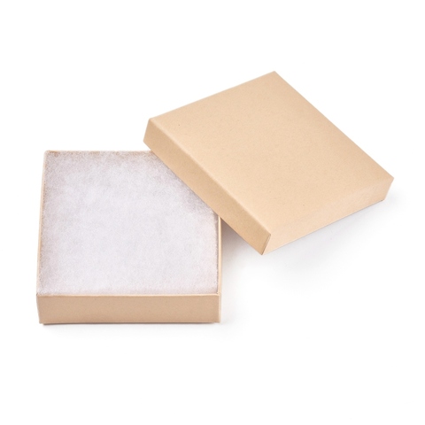 Paquetes de papel de cartón para pulseras, cajas rectangulares cuadradas para regalos, caja de almacenamiento de exhibición para joyería, 12/18/24 unidades ► Foto 1/6