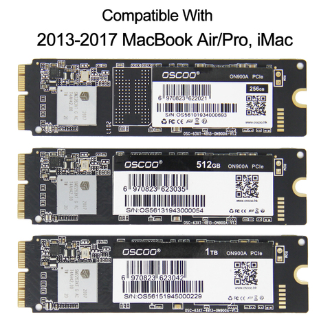 Unidad de estado sólido para Macbook Air A1465, A1466, Macbook Pro Retina A1502, A1398, 1TB, iMac A1419, A1418, 256GB, 512, 2014, 2015, 2017 ► Foto 1/6