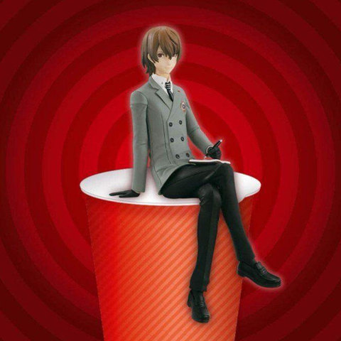 Figura de acción de anime japonés original, juguetes de modelos coleccionables para niños, de 14cm, PERSONA5, Goro, Akechi ► Foto 1/1