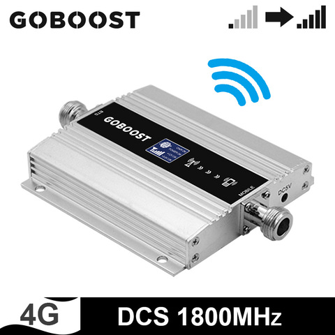 GOBOOST-amplificador de señal amplificador de Teléfono móvil 4g, repetidor de banda única móvil, DCS, 1800 MHz (Banda 3) ► Foto 1/6