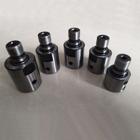 Adaptador de buje de conector de barra para carpintería, mandril de torno, molino de banco, bricolaje, 8mm, 10mm, 12mm, 14mm, 15mm, 16mm, 19mm, M14 x 1 ► Foto 1/6