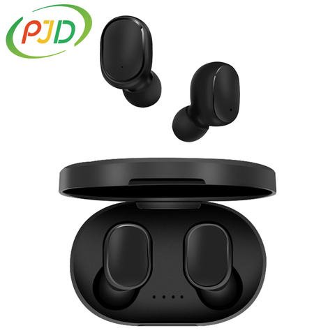 PJD-auriculares inalámbricos A6S TWS, por Bluetooth 5,0, auriculares estéreo Xiaomi Redmi, a prueba de agua, con cancelación de ruido para iPhone ► Foto 1/6