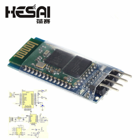 Módulo de transmisión de serie Bluetooth HC-06, comunicación en serie inalámbrica, módulo Bluetooth HC06 para arduino Diy Kit ► Foto 1/3