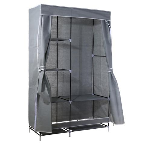 Almacenamiento de armario de tela Universal Deko, Tamaño XL, 170, cm, estantes de almacenamiento de ropa de armario gris ► Foto 1/1