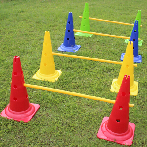 Cono de entrenamiento para fútbol, marcador de balón de fútbol, barrera de fútbol, conos de plato de patinaje Multicolor ► Foto 1/6