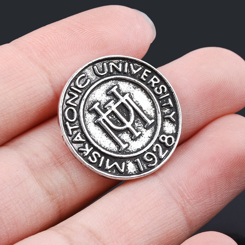 MIDY antiguo Cthulhu Pins broche Retro H.P. Lovecraft Miskatonic University-broches de placa de Metal para hombres y mujeres, joyería ► Foto 1/6