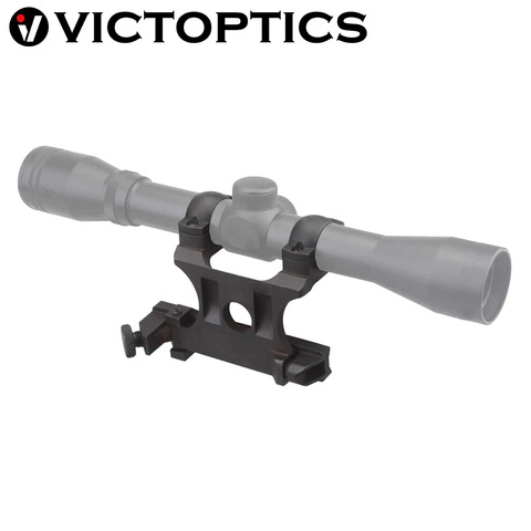 Victoptics Mosin Nagant lateral de acero montaje 25,4mm 1 pulgadas réplica de servicio pesado para fuego Real calibre Rifle de caza óptica alcance ► Foto 1/1