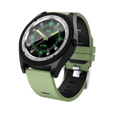 Reloj inteligente M10 con tarjeta SIM, reloj inteligente con Bluetooth, llamada telefónica, GPS, control del ritmo cardíaco y de la presión sanguínea, para IOS y Android ► Foto 1/6