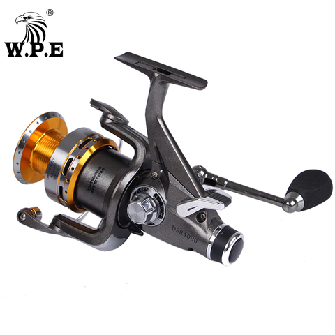 W.P.E DSR 4000 de 5000 Serie 6000 carrete de pesca con delantero y trasero Sistema de arrastre 5 + 1 rodamientos de bolas 5,0: 1 4,6: 1 carrete de pesca ► Foto 1/6