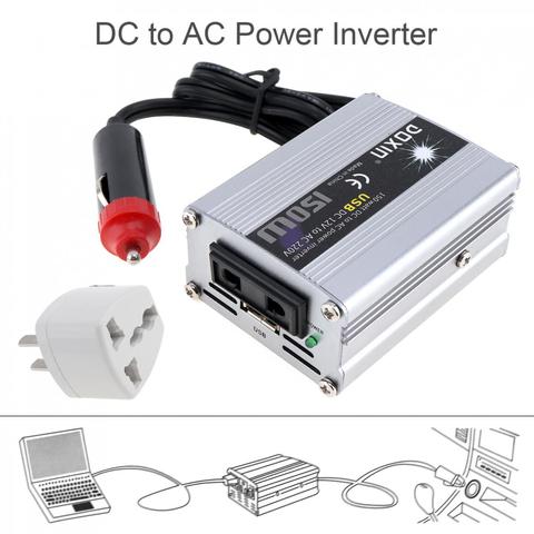 USB150W casa convertidor inversor de corriente del coche DC 12 V 12 V 220 V cargador de batería del coche adaptador fuente de alimentación del coche ► Foto 1/6