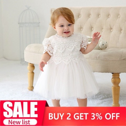 Vestido de princesa para niña pequeña, Vestidos de fiesta de boda para 1 año de cumpleaños, de Navidad para niña bebé - Historial de precios y revisión | Vendedor de AliExpress -