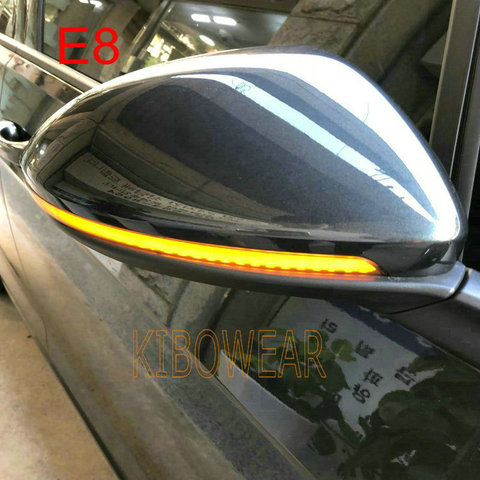 Kibowear para Volkswagen Golf MK7 7 GTI R GTD intermitente dinámico LED señal de giro Rline espejo luz para VW 2013 2015 2016 2022 ► Foto 1/6