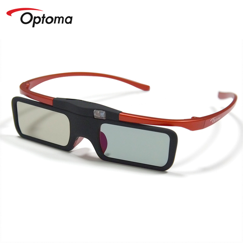 Optoma-gafas 3D con obturador activo, lentes recargables 3D para proyector BenQ Acer Optoma JmGo XGIMI Xiaomi ► Foto 1/6