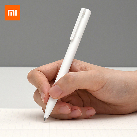 Xiaomi-Bolígrafo de Gel Original, 0,5 MM, tinta negra, Japón MiKuni, tinta de Gel suave, bolígrafo para la escuela, papelería de oficina ► Foto 1/6