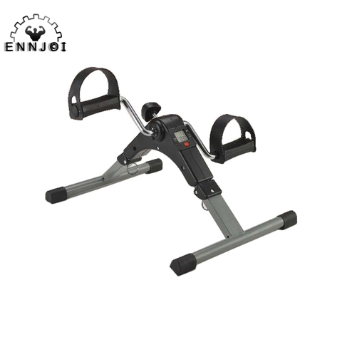 Pedal plegable de Fitness con pantalla Lcd, máquina de piernas para interior, equipo de gimnasia para el hogar, Mini bicicleta giratoria para entrenamiento ► Foto 1/4