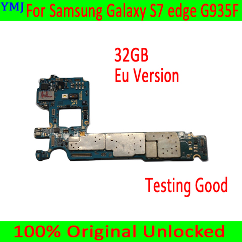 Placa base desbloqueada para Samsung Galaxy S7 edge G935F G935FD G930F G930FD, placa base de versión europea con Chip, envío gratis ► Foto 1/5