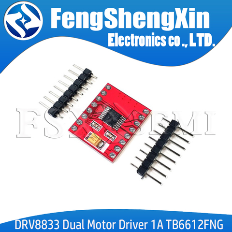 1 Uds DRV8833 controlador de Motor Dual 1A TB6612FNG para microcontrolador Arduino mejor que L298N TB6612 ► Foto 1/1