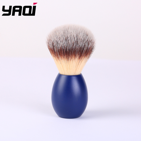 Yaqi-brocha de afeitar con nudo para el día de Pascua, brocha para esmoquin, conejo, versión azul ► Foto 1/6