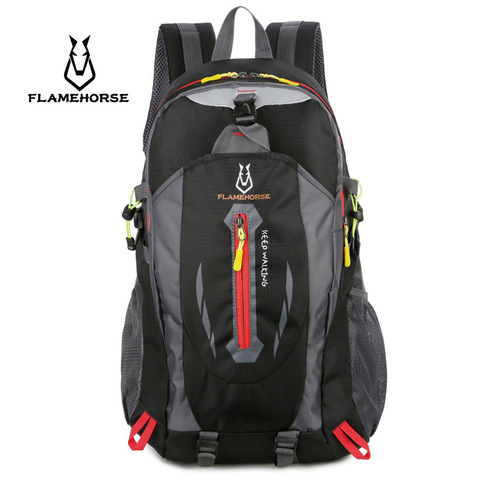 Mochila De Montañismo al aire libre de 40L, bolsa de hombro impermeable para viajes, camping, senderismo, senderismo ► Foto 1/6