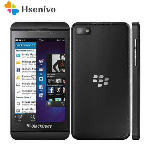 Blackberry-Teléfono Móvil Inteligente Z10 renovado, dispositivo móvil con doble núcleo, GPS, WiFi, 8MP, 4,2 pulgadas, 2GB RAM, 16GB ROM, desbloqueado, envío gratis ► Foto 1/4