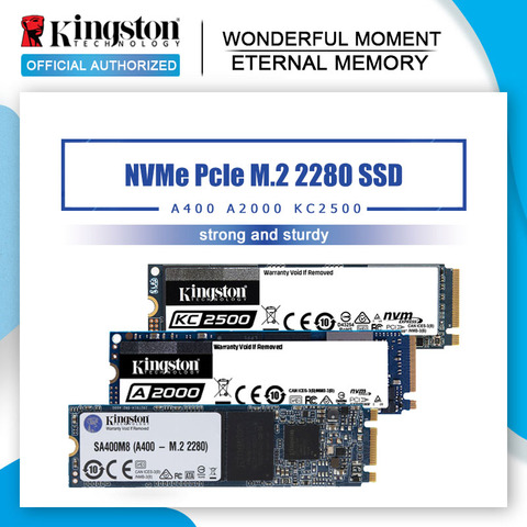 Kingston-unidad interna de estado sólido para ordenador, disco duro SSD NVMe PCIe M.2 2280 250G 500G 1TB, 120G 240G 480G para PC y Notebook M2 ► Foto 1/6