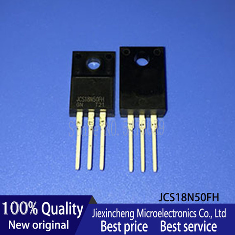 10 Uds JCS18N50FH JCS18N50 18N50 500V 18A TO-220F MOS efecto de campo transistor nuevo original ► Foto 1/6