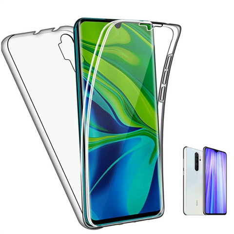 Fundas de silicona para Xiaomi Redmi 9A 9 8 8A 7 7A 6A 6 Pro K30 K20 Redmi Note 9 Pro 9S 8T 7 6, cubierta completa a prueba de golpes, 360 ► Foto 1/6