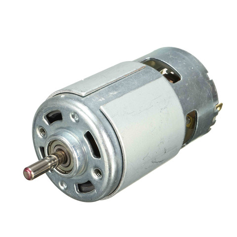 775 Motor Micro DC Motor DC 12V 13000RPM rodamiento de bolas alto par alto poder bajo ruido componente electrónico Motor 5mm eje caliente ► Foto 1/6