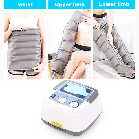 Air Wave Pressure Massager Continuous Compression Circulator Leg Arm Waist Leg Massageing Machine Muscles Relaxed Recovery Devic ► Foto 1/6