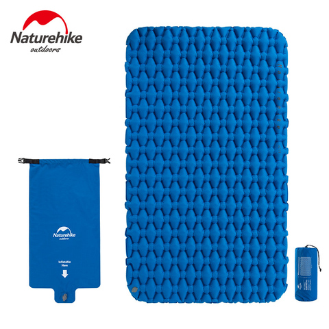 Naturehike-colchón de aire inflable, esterilla portátil para acampar, doble almohadilla para dormir, cama plegable ultraligera, esterilla para dormir de viaje ► Foto 1/6