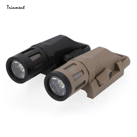 Potente linterna LED táctica de 20-21MM, linterna recargable vía USB, resistente al agua, ultrabrillante, para acampar y cazar ► Foto 1/6