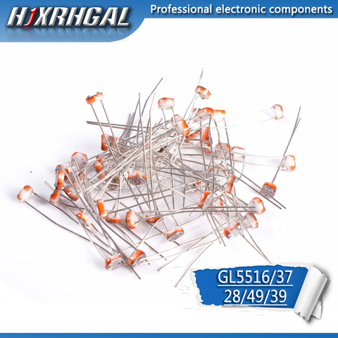 1 Uds 5516, 5537, 5528, 5549, 5539 Luz de resistencia fotorresistor fotosensible resistencia hjxrhgal ► Foto 1/1