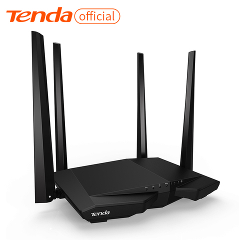 Tenda-Router inalámbrico de doble banda AC6 AC1200, repetidor WiFi, gestión de aplicación remota, interfaz en inglés, 2,4G/5,0 GHz ► Foto 1/5