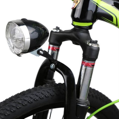 Luz LED frontal para bicicleta de montaña, 3 luces LED, resistente al agua, soporte para linterna, accesorios para ciclismo ► Foto 1/6