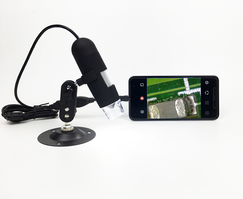 Microscopio Digital USB 500X Real 2.0mp/1.3mp/0.3MP, compatible con teléfono móvil y PC ► Foto 1/5