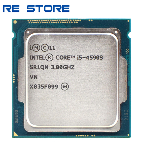 Se Intel Core i5 4590S 3,0 GHz Quad-Core CPU procesador 6M 65W LGA 1150 ► Foto 1/2