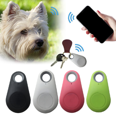 Rastreador GPS inteligente para mascotas Mini localizador Bluetooth resistente al agua Anti-pérdida para perro mascota gato niños llave de la carpeta del coche collar de accesorios ► Foto 1/6