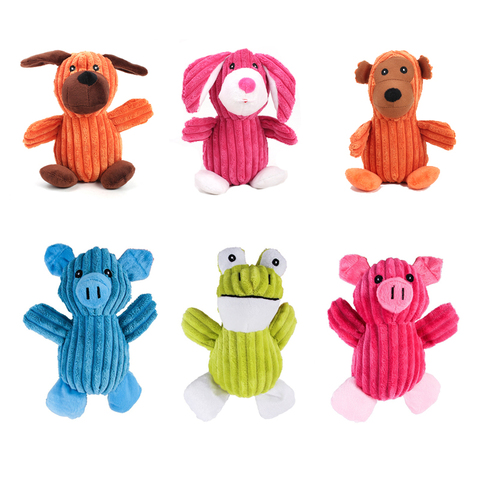 Juguetes para perros de PANA con forma de Animal de felpa, juguete interactivo Molar para masticar, para perros pequeños y grandes, suministros de accesorios para mascotas ► Foto 1/6